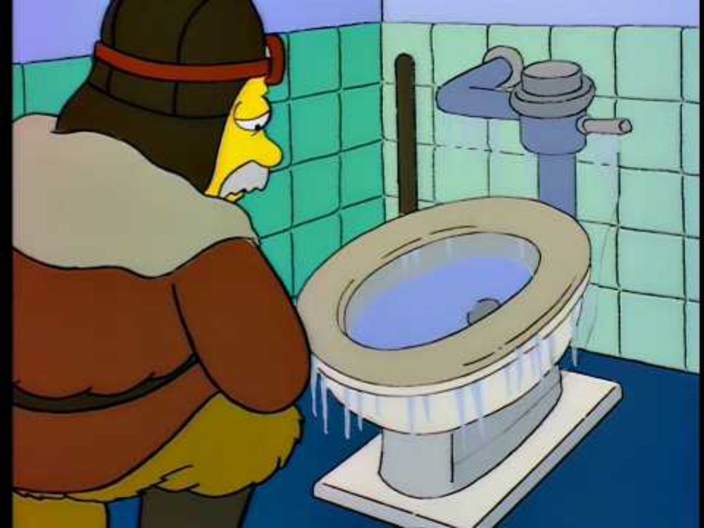 Simpsons - Which Direction Does The Water Turn In Your Toilet? (from "Bart vs Australia")
