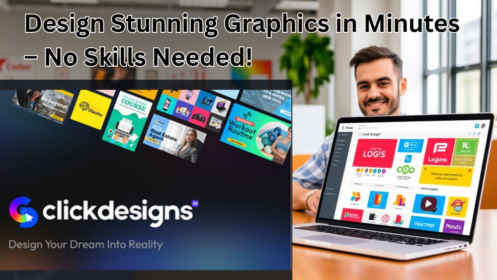 ClickDesigns is an all-in-one graphic design tool for web sites, blogs, page builders, and sales funnels.

You don't have to deal with difficult software or wait for designers to develop great images quickly. ClickDesigns can help you with redesigning your website to increase your traffic and sign-ups.

94% of visitors will LEAVE a website with a crappy design. You may only sell to a just a 6% of customers when this happens.

This is the reason why new graphic design tools are flooding the market and We're going to review ClickDesigns in depth in this review article.