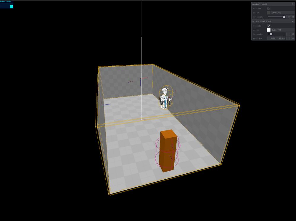 Vue 3D d'une pièce en prototype