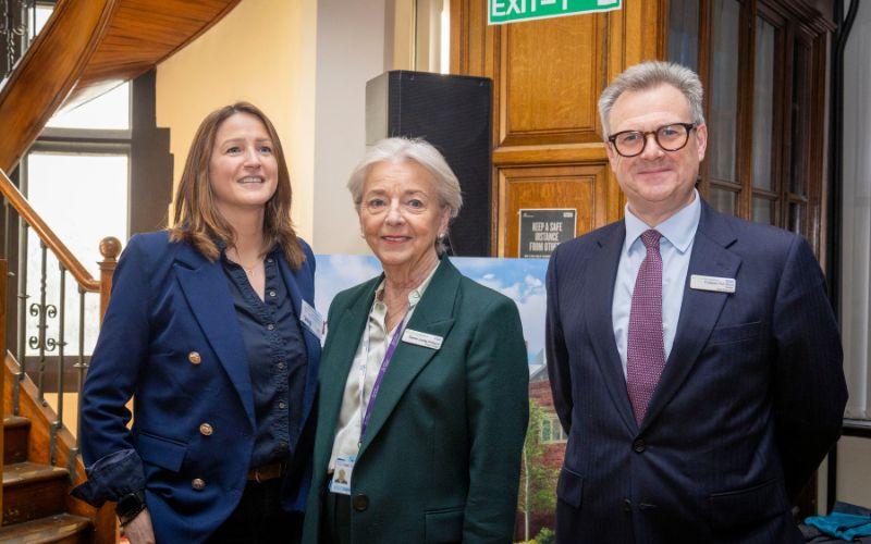 Deb Hetherington, Dame Linda Pollard, Professor Phil Wood