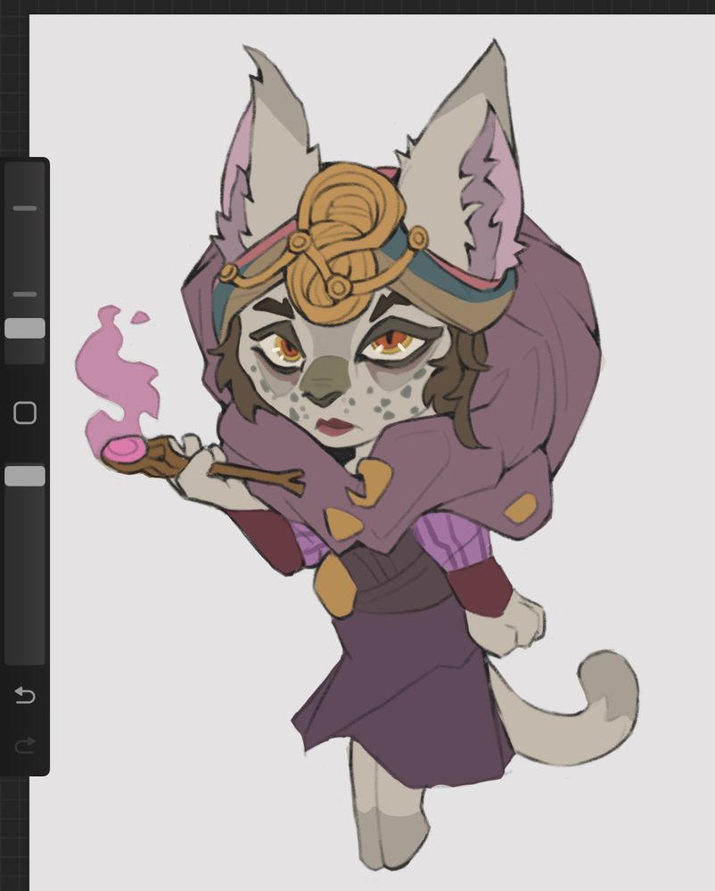 Arcane season 2 side character that only appears for a few minutes - cat hybrid trans woman (according to the voice actor) in a cute chibi / anime style! Her design is amazing ✨ 