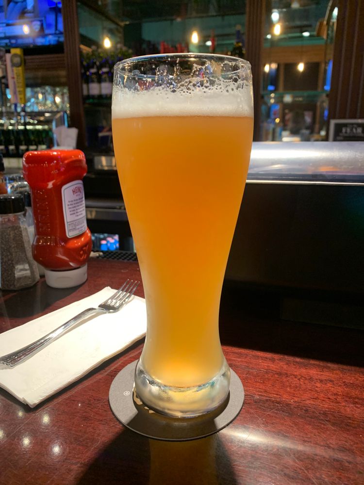 20 oz of liquid courage (aka a beer). 