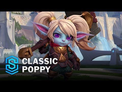 Classic Poppy Wild Rift Skin Spotlight