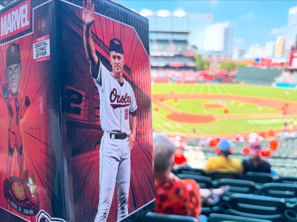 Cal Ripken bobble head day at Camden Yards.
