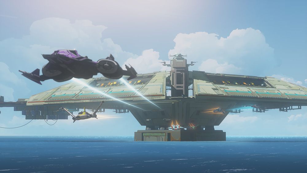 The Colossus refueling station from Star Wars Resistance