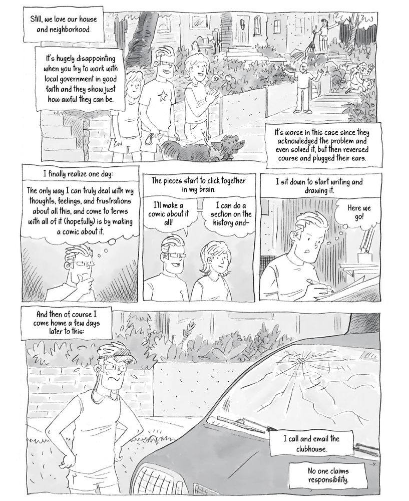 A detailed comic page.