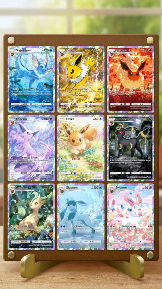 vaporeon, jolteon, flareon, espeon, eevee, umbreon, leafeon, glaceon, sylveon