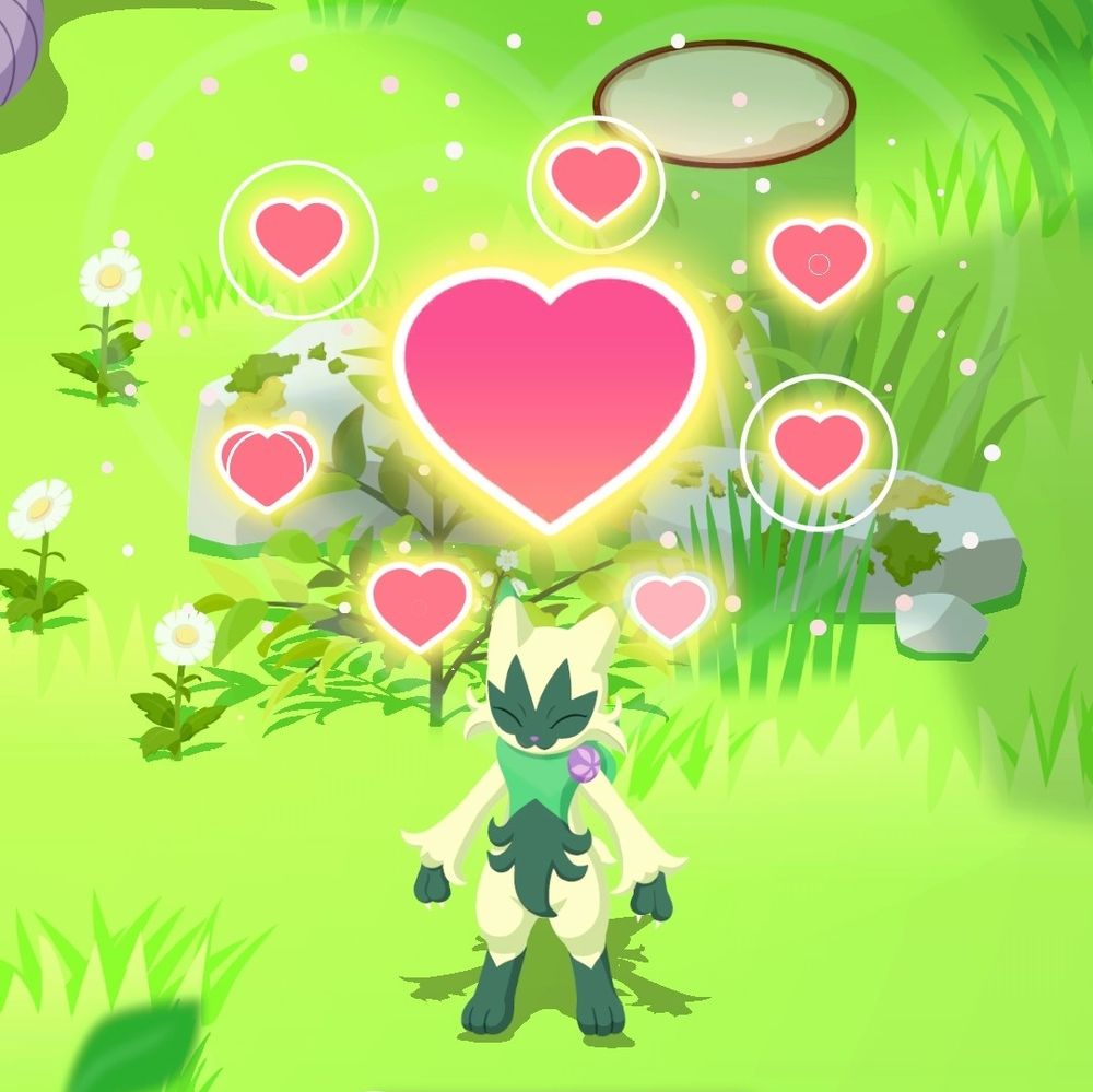 Shiny Floragato from Pokémon Sleep
