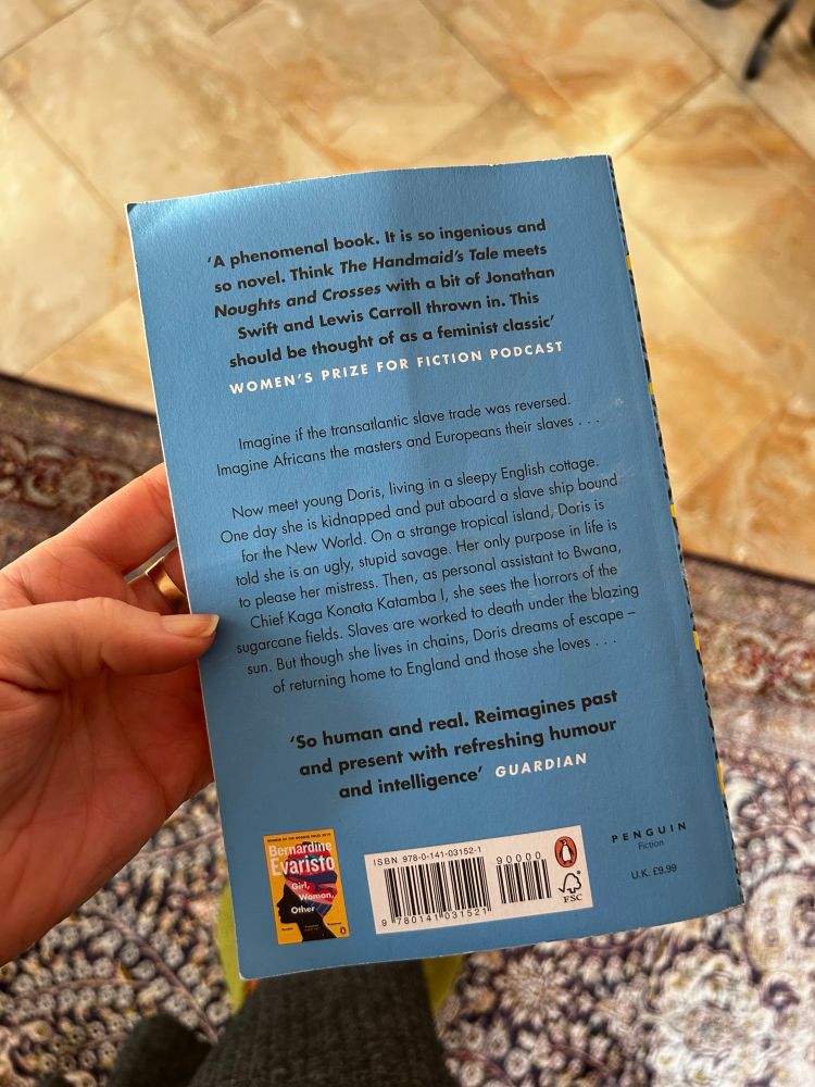 'A phenomenal book. It is so ingenious and so novel. Think The Handmaid's Tale meets Noughts and Crosses with a bit of Jonathan Swift and Lewis Carroll thrown in. This should be thought of as a feminist classic' WOMEN'S PRIZE FOR FICTION PODCAST
Imagine if the transatlantic slave trade was reversed.
Imagine Africans the masters and Europeans their slaves.
Now meet young Doris, living in a sleepy English cottage.
One day she is kidnapped and put aboard a slave ship bound for the New World. On a strange tropical island, Doris is told she is an ugly, stupid savage. Her only purpose in life is to please her mistress. Then, as personal assistant to Bwana, Chief Kaga Konata Katamba I, she sees the horrors of the sugarcane fields. Slaves are worked to death under the blazing sun. But though she lives in chains, Doris dreams of escape - of returning home to England and those she loves ...
'So human and real. Reimagines past and present with refreshing humour and intelligence GUARDIAN