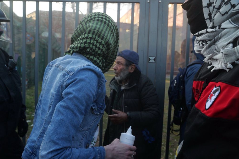 Obdachlose als Gewaltopfer der Nazipolizei.