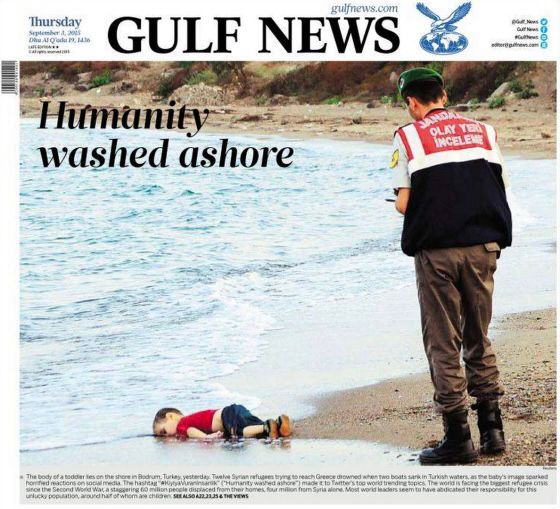 Alan Kurdi, gescheitert an der europäischen Mauer