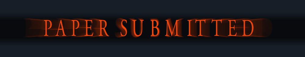 Dark Souls 3 styled text saying 'PAPER SUBMITTED'