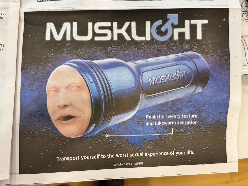 Musklight: Transport yourself to the worst sexual experience of your life.
