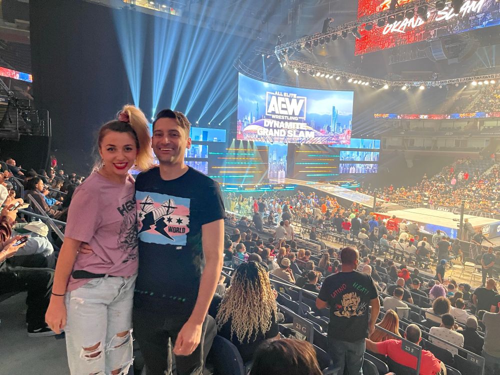 AbbyEW Gazebo and Tim Omegazebo. It is important to note Tim is actually 7’2” but is simply on steps. He’s very secure about this.