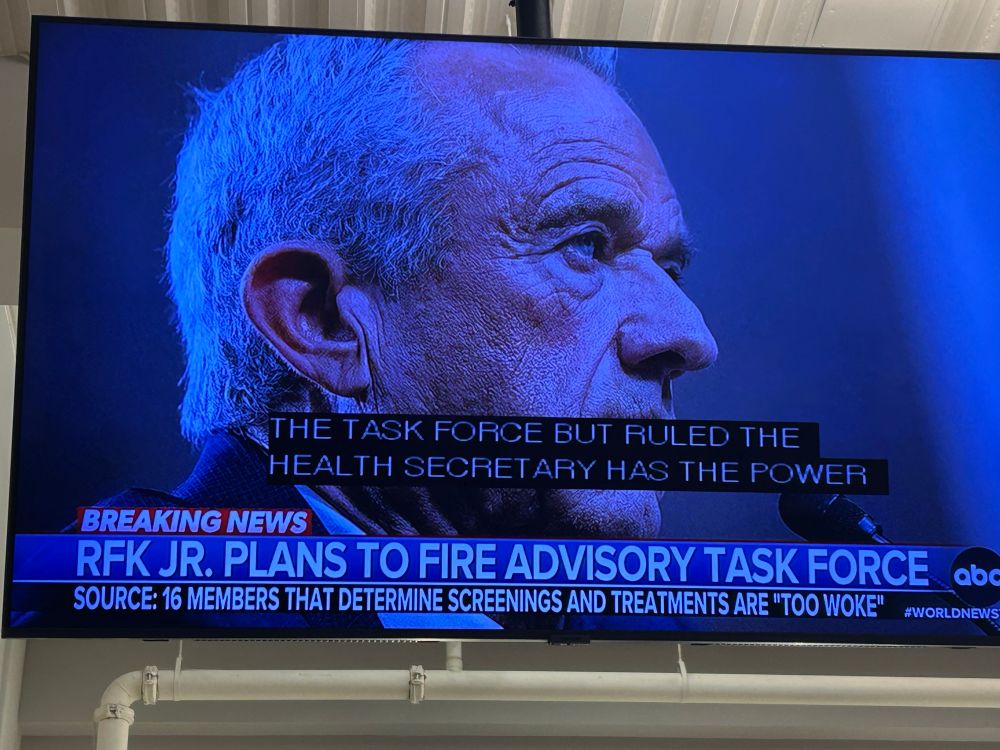 RFK Jr. plans to fire advisory task force that determines which cancer screenings to recommend because they’re “too woke”