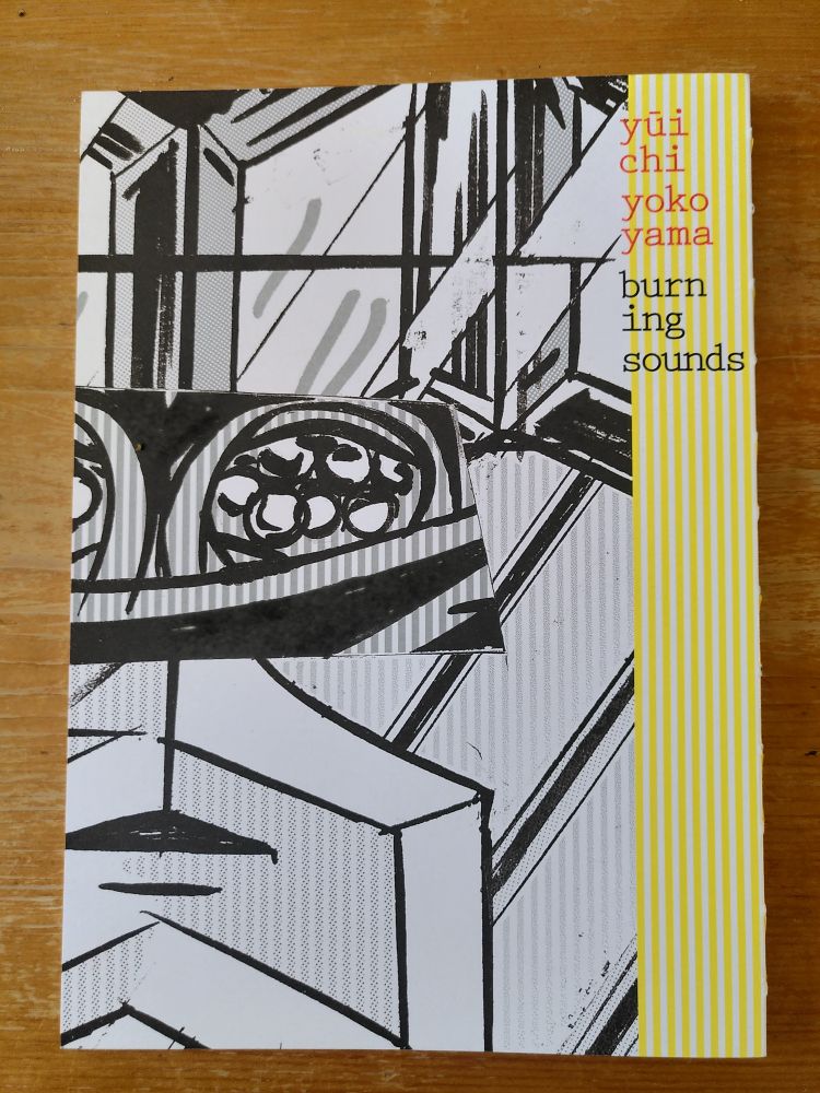 Couverture en noir et blanc de Burning Sounds de Yuichi Yokoyama aux éditions Matière