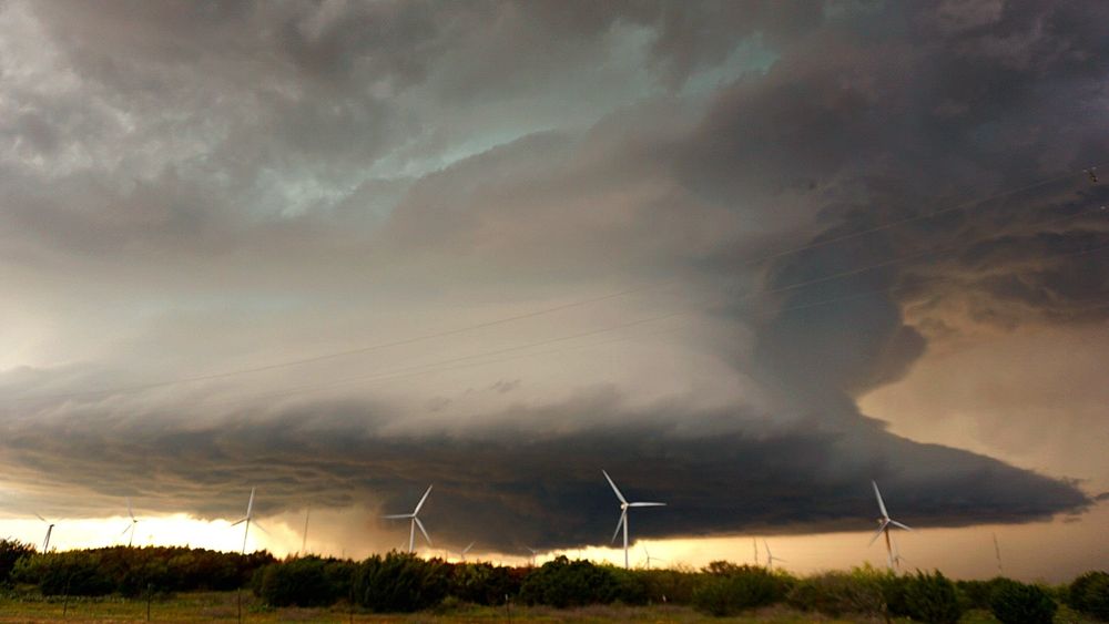Trent Texas supercell April 15th 2023