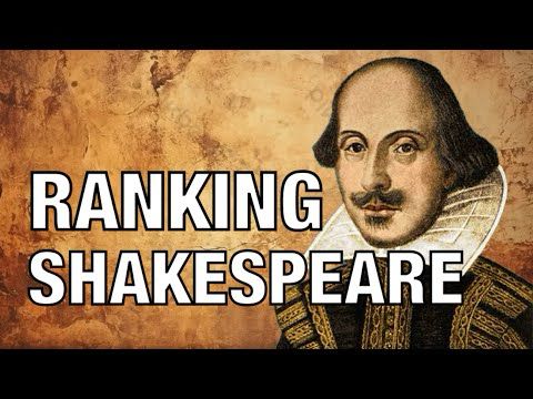 Ranking Shakespeare’s Plays