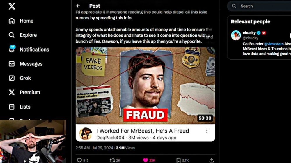 MrBeast Tried To Debunk Fraud Allegations..