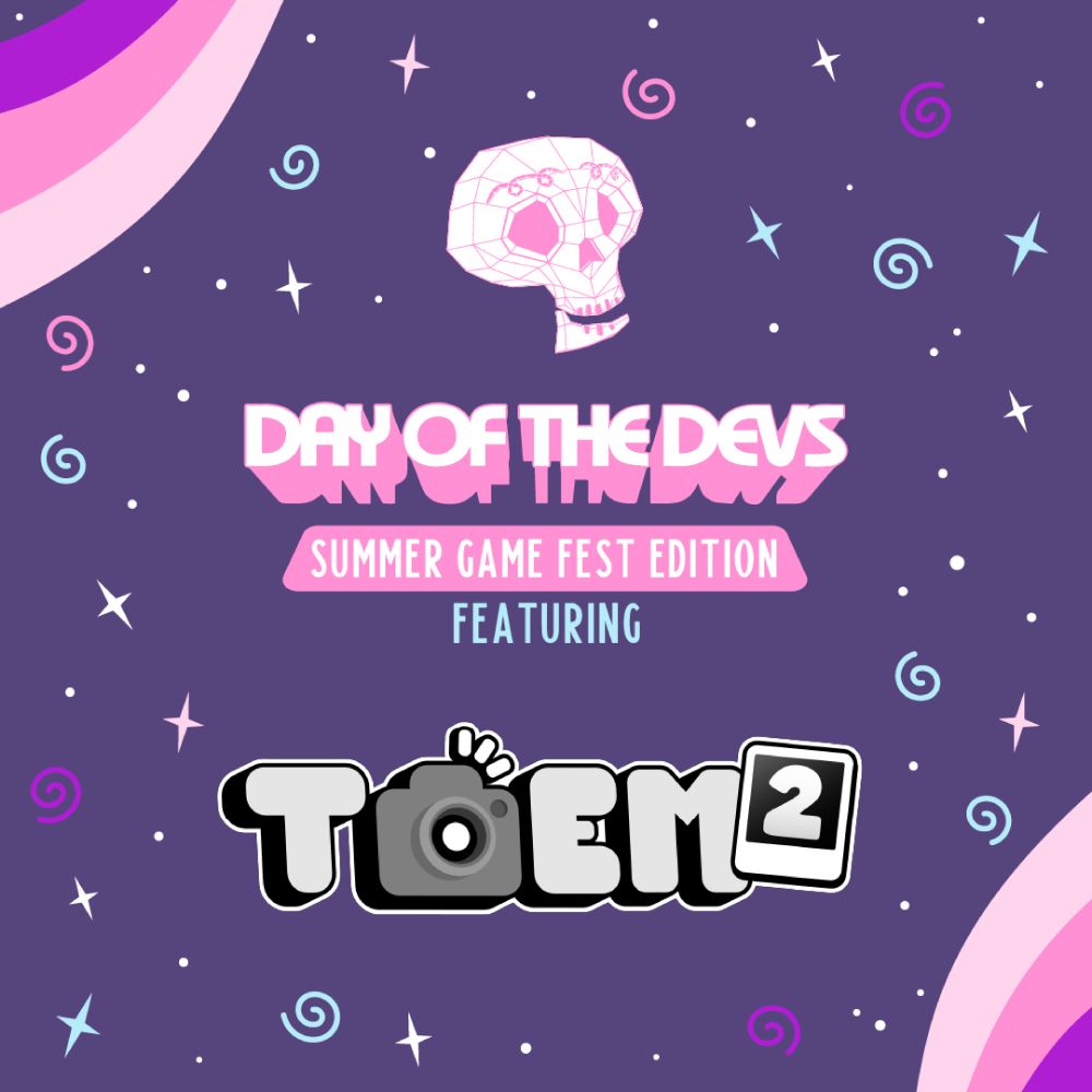 Image confirming TOEM 2's attendance during the digital showcase event "Day of the Devs"