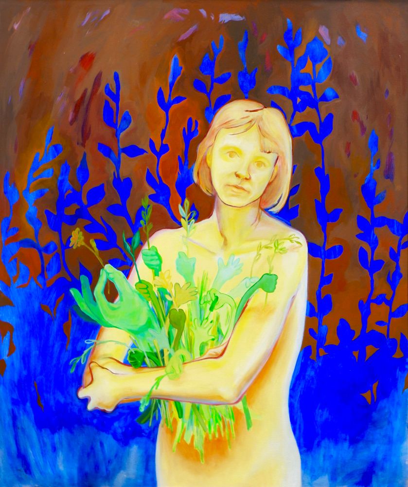 “Blue Fields”  29 x 33in   Oil on Canvas   2019