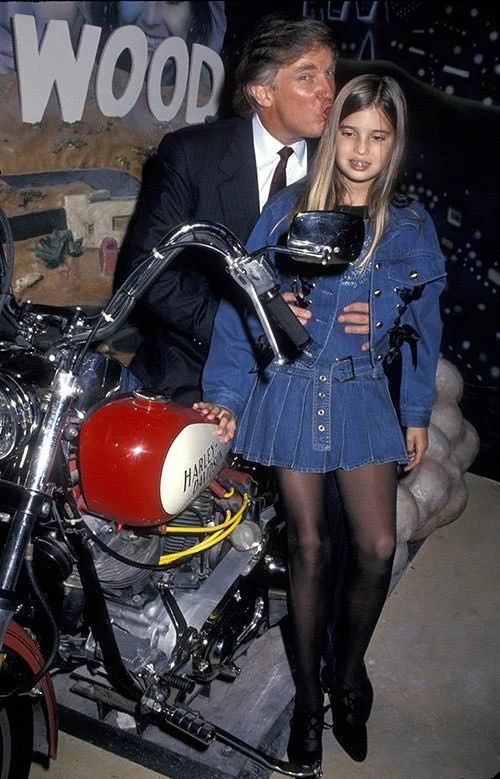 Grand Opening of The Harley Davidson Cafe
Donald Trump and Daughter Ivanka during Grand Opening of The Harley Davidson Cafe at Harley Davidson Cafe in New York City, New York, United States. (Photo by Ron Galella/Ron Galella Collection via Getty Images) October 19, 1993