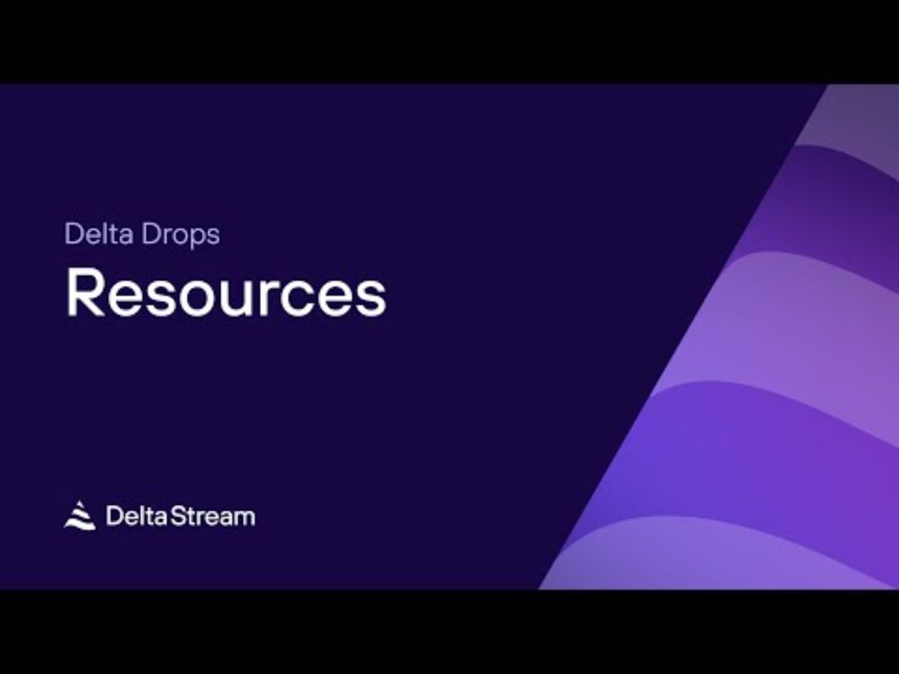Delta Drop: Resources