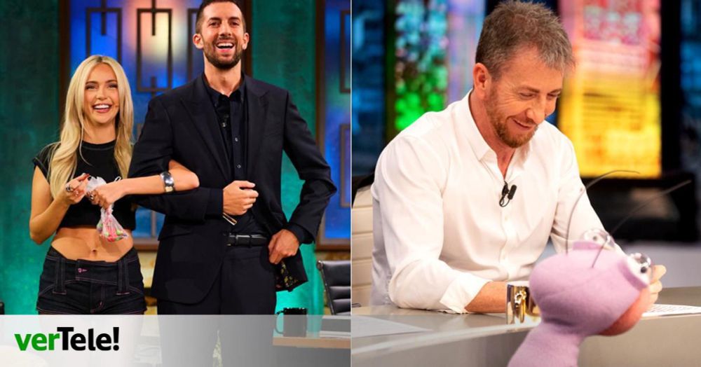 'La Revuelta' (17.7%) logra su mayor victoria ante 'El Hormiguero' (13.6%) con el juego entre programas de Ana Mena