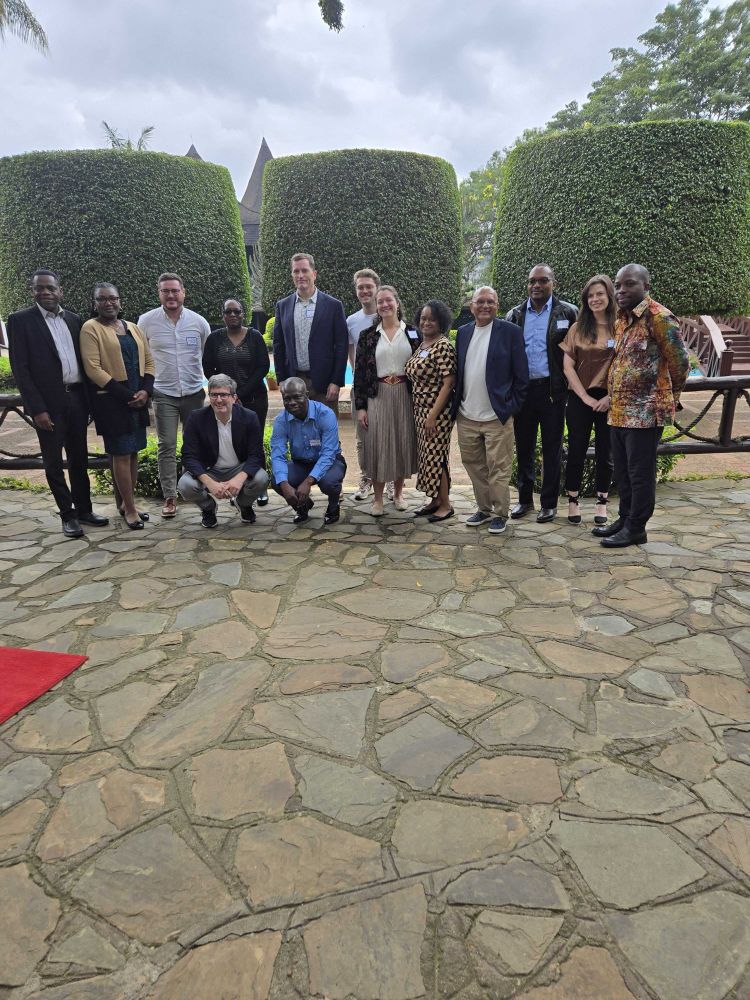 Group photo of investigators. 