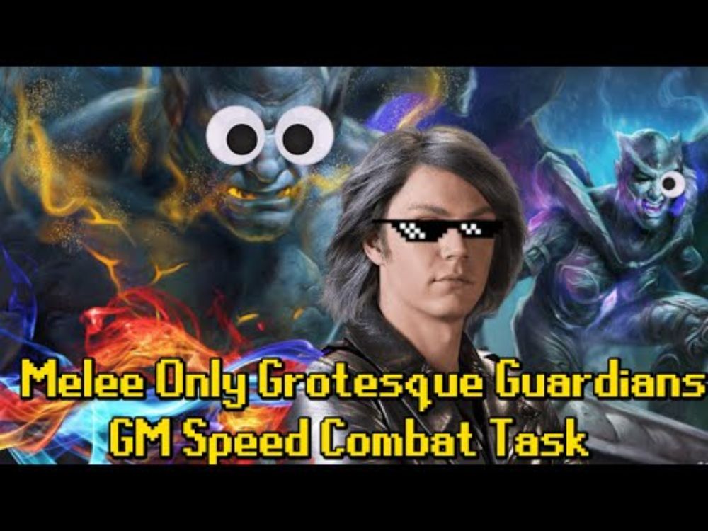 Melee Only Grotesque Guardians GM Speed Combat Task