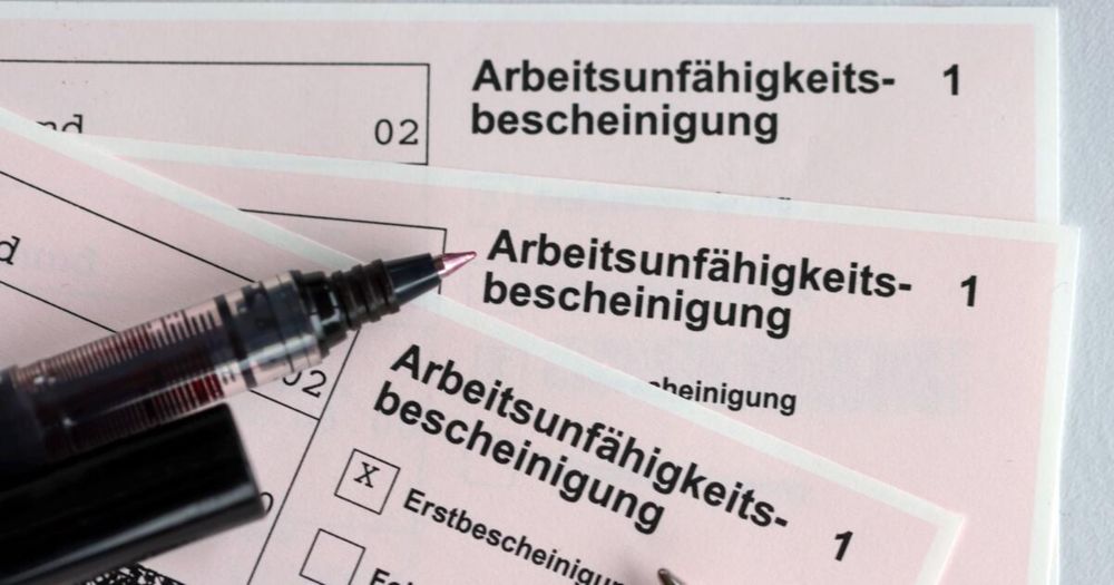 Beschäftigte sind rekordverdächtig oft krankgeschrieben