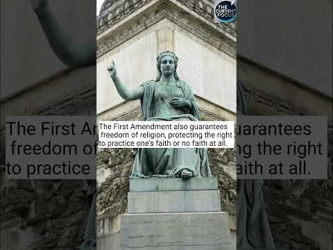 What is the 1st Amendment of the US Constitution?