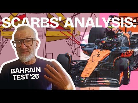 F1 test analysis with Craig Scarborough by Peter Windsor