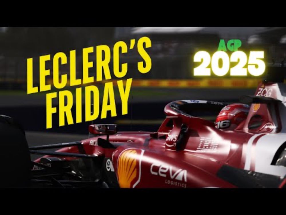 2025 F1 AUSTRALIAN GP Friday by Peter Windsor