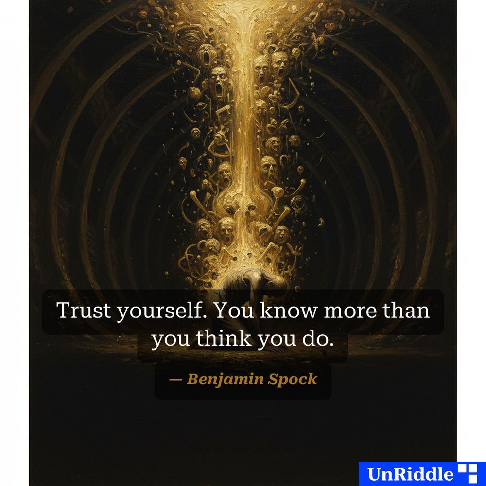 A colossal, cavernous darkness, an infinite interior space of profound shadow where immense, arching forms, like the petrified ribs of a forgotten leviathan, fade into an oppressive blackness. In the upper-middle third of the composition, a lone, gaunt figure kneels, its body small and fragile against the immense scale of the void. The figure is bowed forward, head obscured, its posture a mix of supplication and agonizing strain. From the center of its back erupts a turbulent, incandescent cataract of liquid gold light, a geyser of pure luminosity. This torrent swirls violently upwards, thick and substantial, carrying within its currents a chaotic phantasmagoria of half-formed faces contorted in silent screams, myriad staring eyes, and fragments of impossible geometry. The brilliant, warm light throws the immediate scene into stark relief, catching the sharp edges of the figure's bones beneath its thin tunic and casting long, dancing shadows that writhe against the colossal structures in the background. The further the light travels, the more it is consumed by the profound, waiting darkness. The lower third of the canvas is a pool of deep, undisturbed shadow, an empty stage of darkness beneath the violent spectacle, leaving a clear, dark space at the bottom-center of the frame. A monumental oil painting masterpiece that fuses the psychological darkness and raw brushwork of Francisco Goya's Black Paintings with the luminous, tangible light and rich, thick impasto of Rembrandt van Rijn. The composition should feel emotionally turbulent yet beautifully rendered, with visible, confident brushwork that adds texture and emotional intensity. The lighting should feel radiant and almost liquid, like molten gold, emerging from mysterious sources and interacting with deep, complex shadows. The paint should appear thick and substantial, with areas of heavy impasto that catch and reflect light. The overall palette should emphasize warm, glowing ochres and golden tones against deep, mysterious darks and earth tones. The mood should be one of sublime awe mixed with existential contemplation. --no futuristic, sci-fi, robotic, or modern elements. CRITICAL COMMAND: This is a purely visual work of fine art; generate ABSOLUTELY NO text, words, letters, labels, signatures, or writing of any kind.