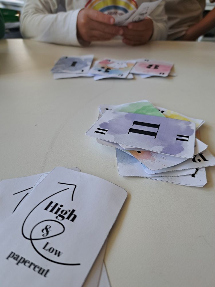 High & Low Card Game, High and Low, boardgames, boardgame, Kartenspiel 