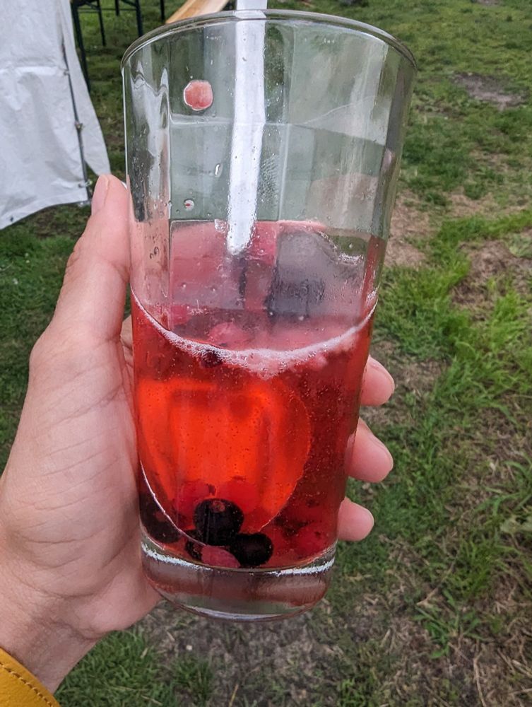 Wildberry irgendwas im Glas