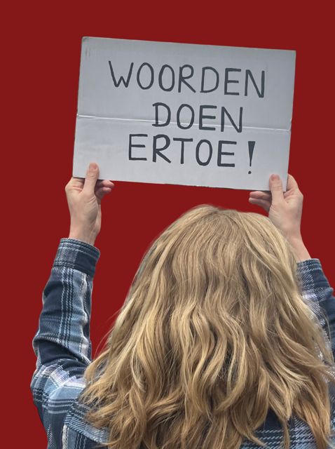 Woorden doen ertoe bord. 