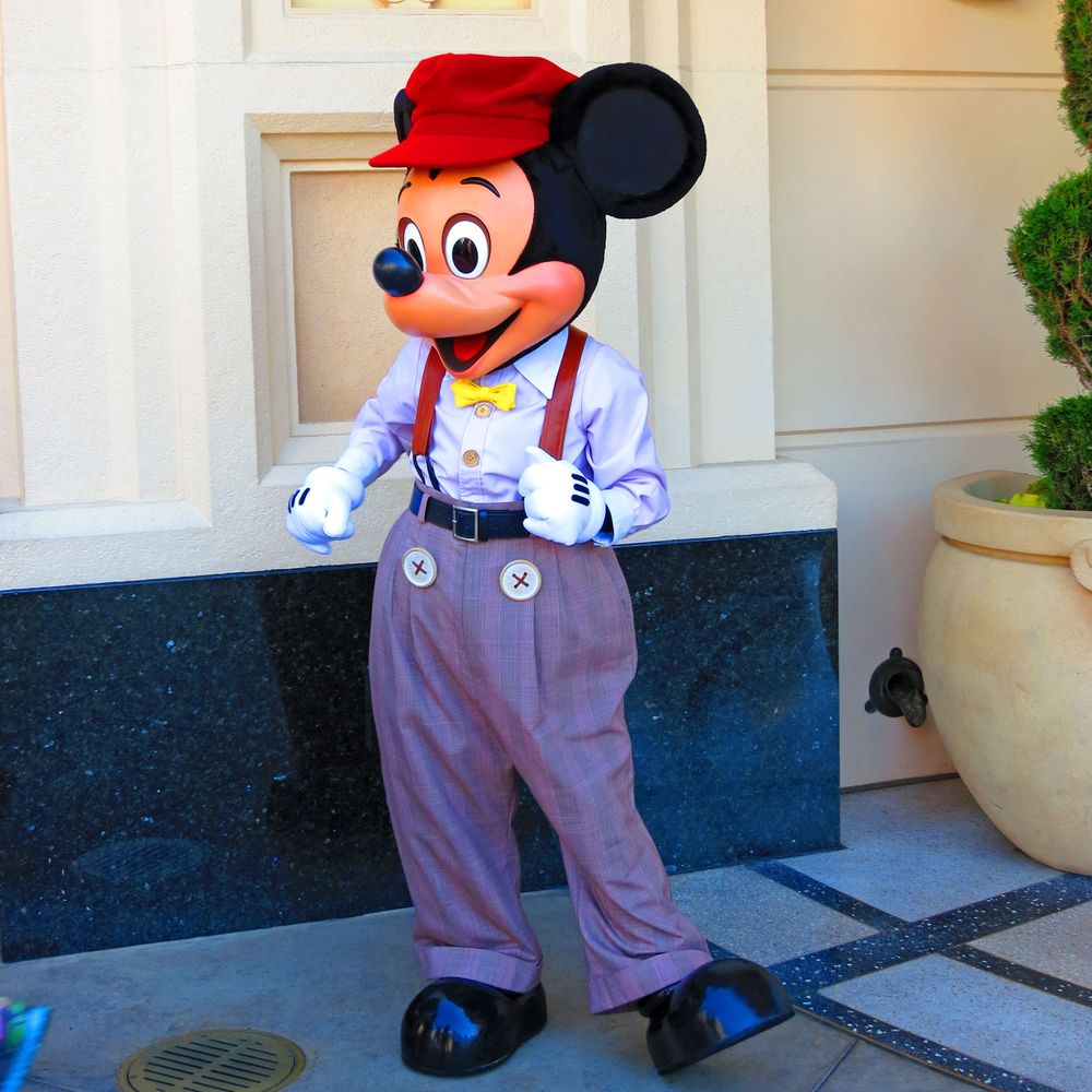 Mickey Mouse at Disney California Adventure park