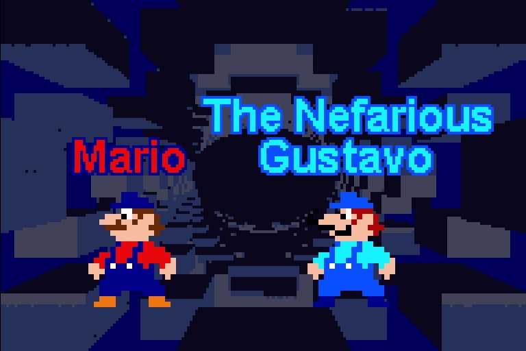 A comparison between the good natured and loyal Mario, and the nefarious evil Gustavo