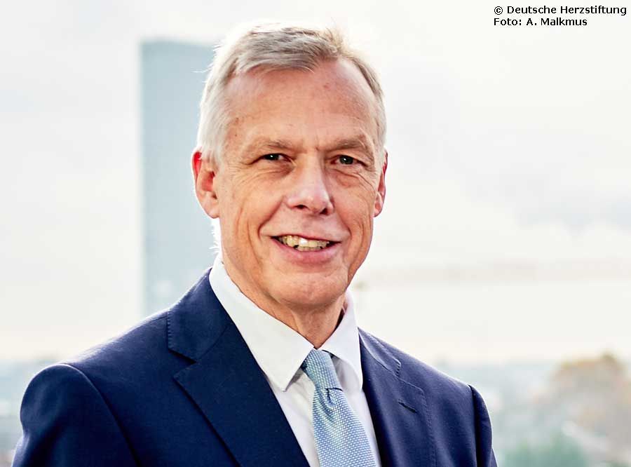 Prof Thomas Voigtländer, Vorstandsvorsitzender der Deutschen Herzstiftung.