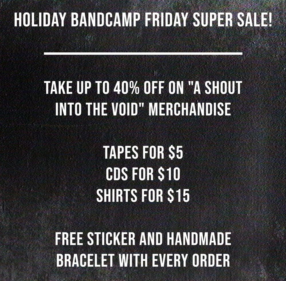 Bandcamp Friday sale ad