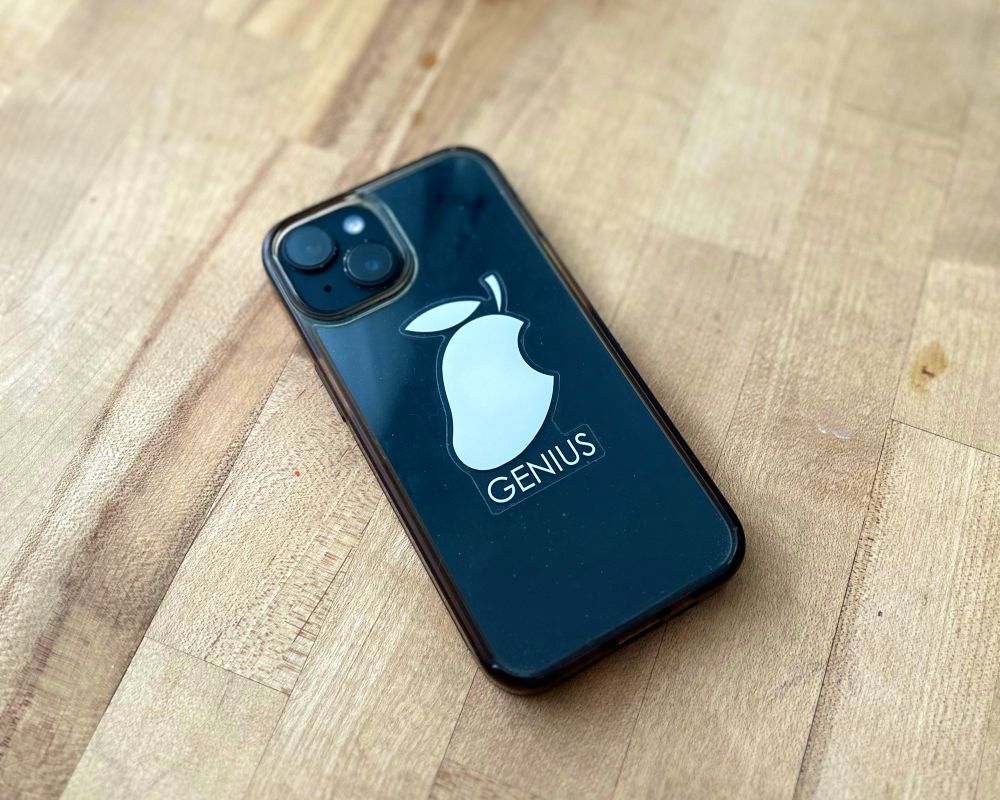 Phish mango song apple logo style sticker 