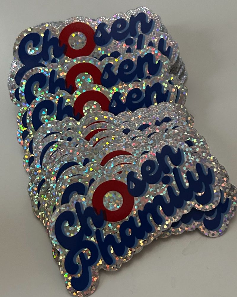 Chosen family phish stickers 