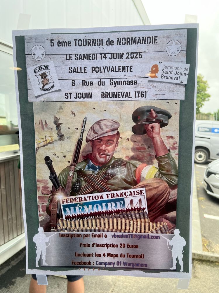 Affiche du Tournoi de Normandie 