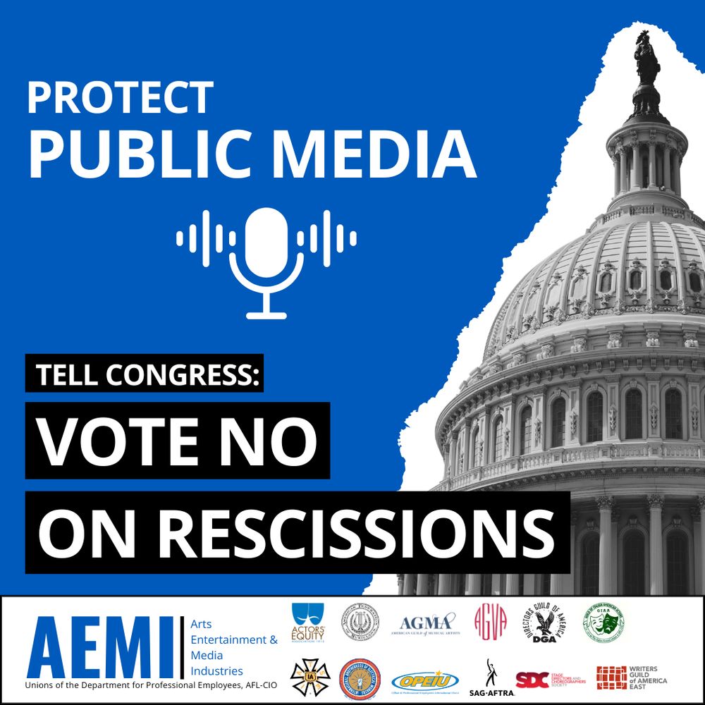 Protect Public Media. Tell Congress: Vote No on Rescissions.