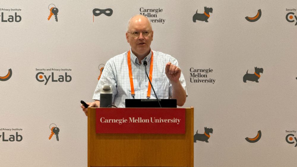 Photo of Phillip Koopman speaking at the CyLab Robotics Security and Privacy Workshop
