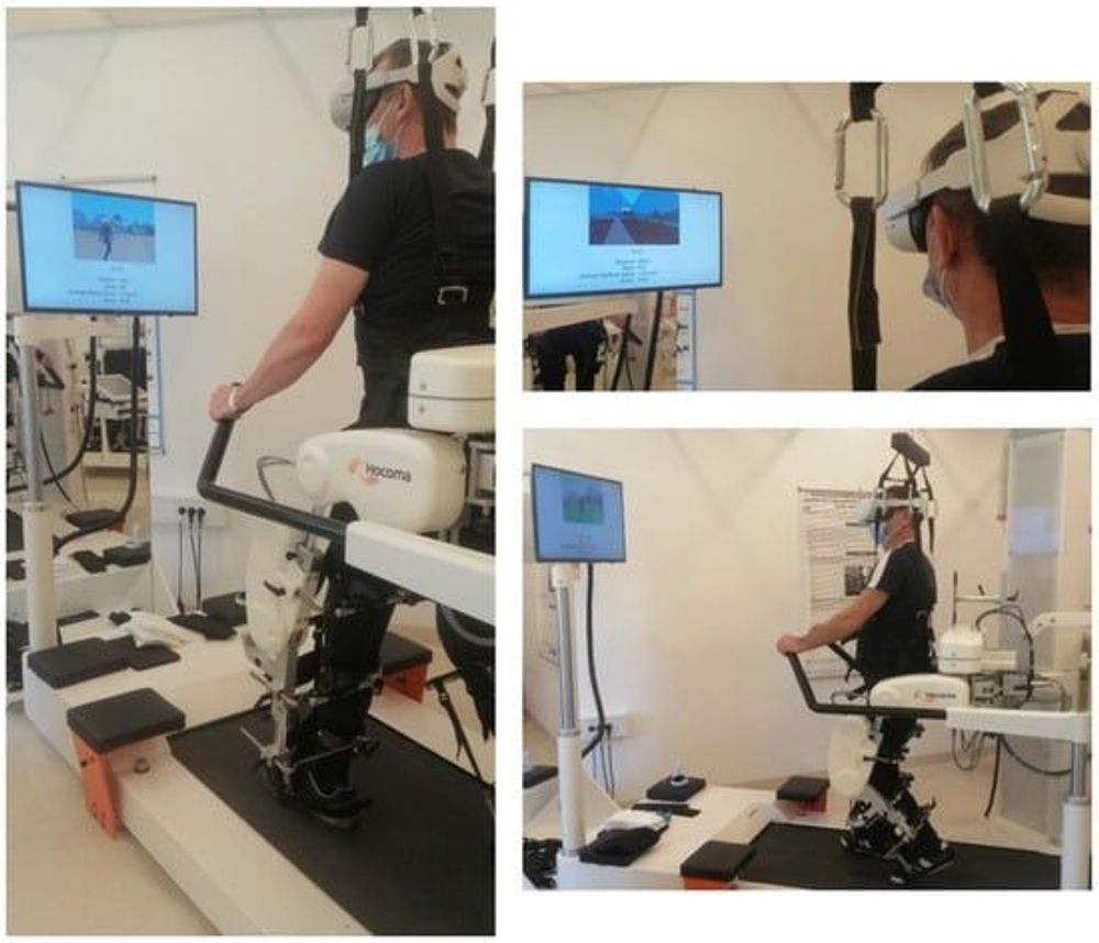 Clinical Feasibility of Applying Immersive Virtual Reality during Robot-Assisted Gait Training for Individuals with Neurological Diseases: A Pilot Study