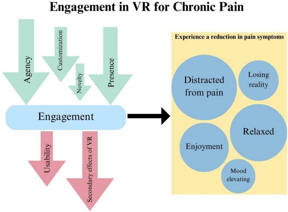 Exploring perspectives on engagement in interactive virtual reality for chronic pain management: insights from a content analysis study - Virtual Reality