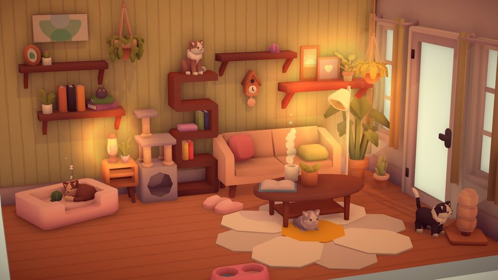 game is 'make room' you can find it on steam here: https://store.steampowered.com/app/2212670/MakeRoom 